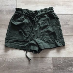 Olive Green Universal Thread Shorts